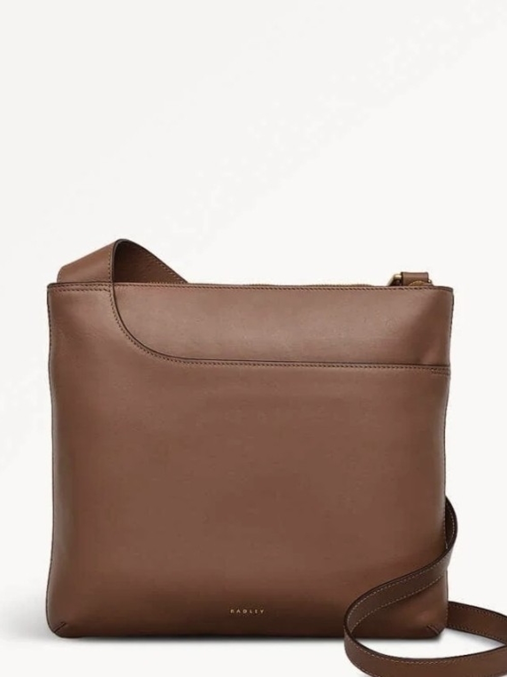 tan leather Radley London Pockets crossbody bag